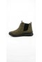Khaki Nubuck Women's Genuine Leather Boots 725.1453 - 2