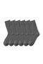6-Piece Smoked Men's Business Cotton Seamless Thin Summer Socks - Premium - 3