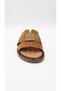 Tan Suede Women's Genuine Leather Slippers 109.26670 - 3