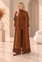 Women's 3-Piece Knitwear Set with Vest, Blouse and Pants - 4