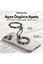 Double-Sided Magnetic Phone Holder Gym Fitness Magnet Metal Surface Compatible Foldable Stand - 5