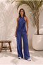 Women's Striped Halter Neck Pants Set – Stylish Two-Piece Set with Tie Detail - 5