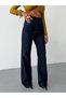 Women's High Waist Wide Leg Jean Pants Straight Cut Loose Leg Denim