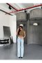 Women's High Waist Wide Leg Jeans – Slightly Stretchy Cotton Denim - 4