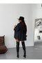 Women's Oversize Jean Shirt Jacket - 4