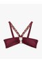 Cross Strap Beaded Bikini Top