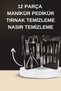 Electric Manicure Pedicure Set Double Set 12 Pieces Nail Care File Prosthetic Removal - 2