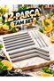 Premium 7-Piece Stainless Steel Metal Straws Set - 3 Straight, 3 Angled Straws + Cleaning Brush