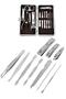 12 Pieces Manicure Pedicure Kit Nail Care Callus Removal Hand Foot Care - 4