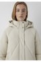 M1110863 Water Repellent Inflatable Coat Women's Coat Beige - 7