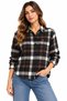 M1211296 Women's Lumberjack Shirt Women's Shirt Brown