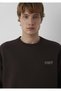 M0S10379 Logo Printed Sweatshirt Men's Sweatshirt Brown - 6