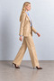 Beige Color Nova Leather Jacket - 2