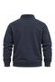 0S10278 Basic Half-Zip Sweatshirt Smoked - 4