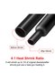 6mm 5m black 5M 4:1 Heat Shrink Tube With Glue Thermoretractile Shrinkable Tubing Dual Wall 4 6 8 12 - 2