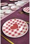Pınk Heart 14 Piece Luxury Breakfast Set for 6 People, Breakfast Set - 4