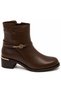Odokra Genuine Leather Non-Slip Flat Sole Orthopedic Women's Boots - 3