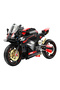 No box High-Speed Racing Motorcycle MOC Building Blocks Set 1:8 DIY Bricks Model Kit for Adults STEM - 7