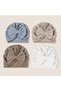 Baby Turban Hats with Bow Knot,5 Pack Soft Stretchy Infant Bonnet Beanies,Breathable Elastic Wrap Caps for Newborns and Toddlers - 7