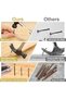 90PCS Picture Hanging Kit,3 Sizes Wall Decorative Nails for Frames,Alloy Steel and Brass Hardware with Storage Box - 3