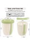 Fruit Salad Storage Cup with Lid and Fork,650ml Plastic Airtight Container for Fridge,BPA-Free and Leak-Proof - 2