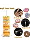 5 Pcs Clear Donut and Bagel Display Stand for Dessert Table,12 Inch Holder for Weddings and Birthdays - 4