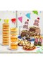 5 Pcs Clear Donut and Bagel Display Stand for Dessert Table,12 Inch Holder for Weddings and Birthdays - 5