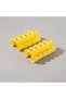 Hanger Attachment Hooks,Metal Hanger Extender and Organizer,Space Saving Stackable Hooks,Yellow,20 Pieces - 4