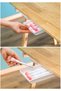 Under Table Hidden Drawer,Self-Adhesive Pencil Tray and Desk Storage Organizer,White,22x9x3.5cm - 7