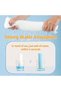 Premium Large Compressed Bath Towels,55 x 27 Inch,Disposable and Reusable Cotton Towels for Travel and Camping,Pack of 5 - 3
