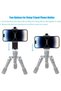 2 Pcs Smartphone Tripod Mount Adapter,Rotatable Bracket for Android and iOS,Adjustable Selfie Stick Clip,Camera Stand Holder - 3