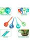 Plant Self Watering Globes,Set of 4 Colorful Watering Bulbs for Indoor and Outdoor Plants - 2
