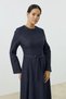 Elvira Dress Navy Blue - 4