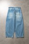 Horizon Pleated Barrel Fit Men's Jean Trousers - 7