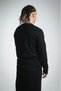 La Logo Black Long Sleeve Oversize Men's T-Shirt - 4