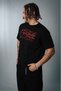 Red Pure Chaos Black Boxy Crop Men's T-Shirt - 7