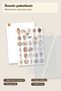 30 Pieces Classic Vintage Seashell Sticker Set - for Laptop, Notebook, Agenda - 7