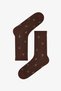 5 Pairs of Cotton Socks with Floral Pattern - 2