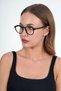 Black Round Blue Light Protective Glasses - 7