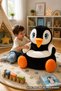 Penguin Plush Toy Baby Child Seat (100% Domestic)