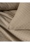 Plaid Ranforce Double Duvet Cover Set Mink - 4