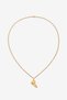 316L Steel Minimal Air Necklace Ka1188Al - 3