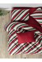 Festive Double Elastic Sheet Duvet Cover Set Merry Red - 3