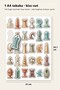 30-Piece Modernist Chess Figures Sticker Set - for Laptop and Notebook - 4
