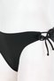 Black Ring Low Waist Bikini Bottom - 6