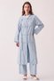 Chinese Buttoned Suit Y0157 - Baby Blue - 7