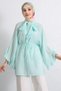 Collared Tunic Y0059 - Green - 2