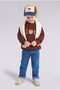Animal Figure Embroidered Corduroy Baseball Cap Baby Boy H7344A526Wn - 3