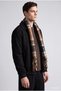 Men's Checkered Woven Scarf F4184Ax25Wn - 3