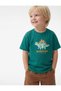 Cotton Dinosaur Printed Green Baby Boy T-Shirt 6Smb10187Tk - 2